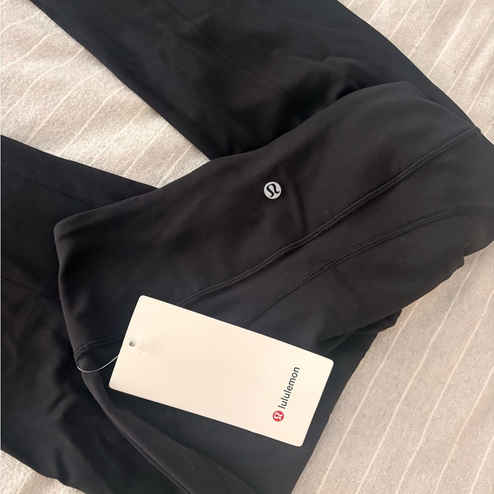 lululemon athletica Black Flare Yoga Pants - Picture 3 of 3